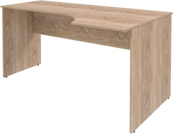 Стол эргономичный SET160-1(R) Дуб Сонома Светлый 1600х900х760 SIMPLE