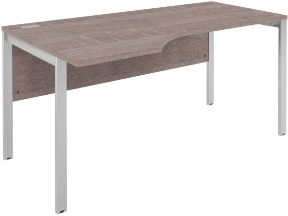 Стол письменный эргономичный XMCET 169(L) Дуб Сонома 1600х900х750