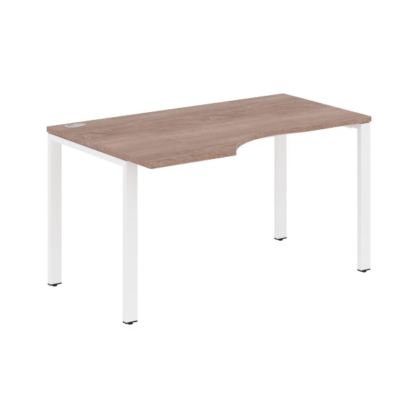 Стол эргономичный XS6CET 149(L) белый/антрацит 1400х900х750 XTEN-S60