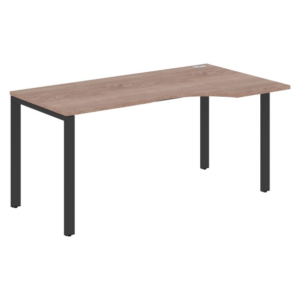 Стол эргономичный XS6CET 169(R) белый/антрацит 1600х900х750 XTEN-S60