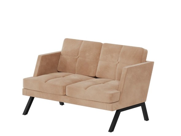 Aldo Диван двухместный с декором из пуговиц ALDB-02L 1430*875*890