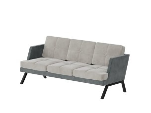 Aldo Диван трёхместный с декором из пуговиц ALDB-03L 2010*875*890