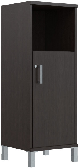 Шкаф-колонка средняя с замком в глухой малой двери B 421.3(RZ) Венге Магия 475х450х1286