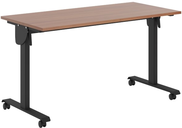 Стол складной CST 1365 Орех Французский/Черный 1350х650х750 IMAGO MOBILE LITE