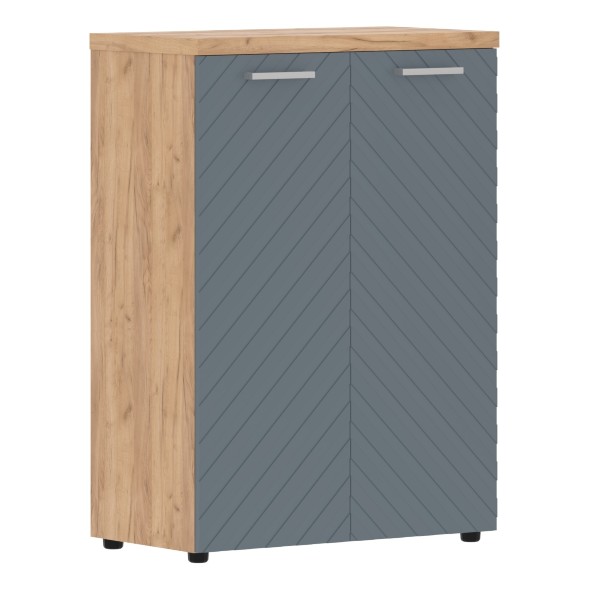 Шкаф с глухими средними дверьми и топом TLMC 85.1 856х450х1203 TORR LUX