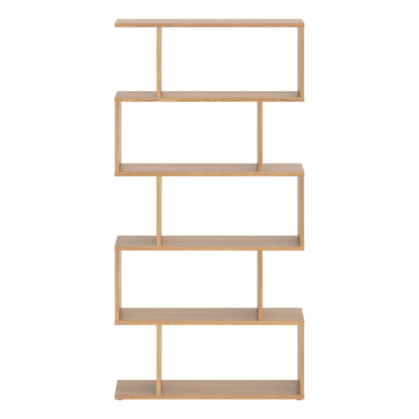 Стеллаж SH 7346 Дуб Сонома светлый 730х250х1416 COMP
