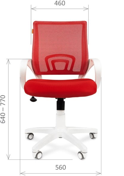 Компьютерное кресло CHAIRMAN 696 white