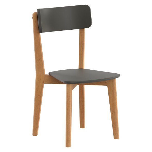 Комплект эргономичных стульев LYKKE CR-2 450х465х900 LYKKE