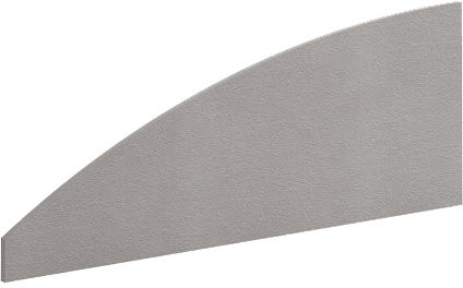 Экран ЭКР-2.1 Беларусь Металлик 1200*450*18