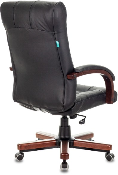 Кресло руководителя Бюрократ KB-10 WALNUT кожа