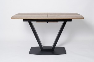 Стол Лотус Дуб Галифас Табак 1300(+400)*800