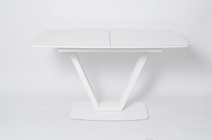 Стол Лотус раздвижной со стеклом 1300(+400)*800