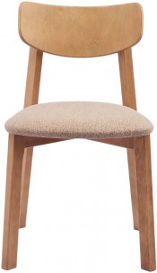 Комплект стульев DAIVA Вега, Дуб натуральный/Карамель 2 шт.