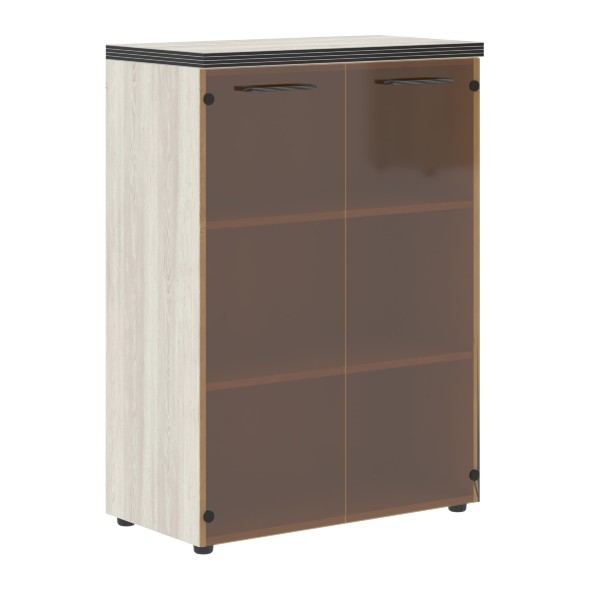 Шкаф со стеклянными дверьми и топом TMC 85.2 856х450х1203 TORR-Z