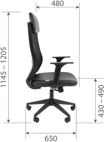 Кресло руководителя CHAIRMAN 500LT ЭКО