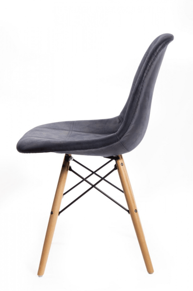 Стул DSW leather черный